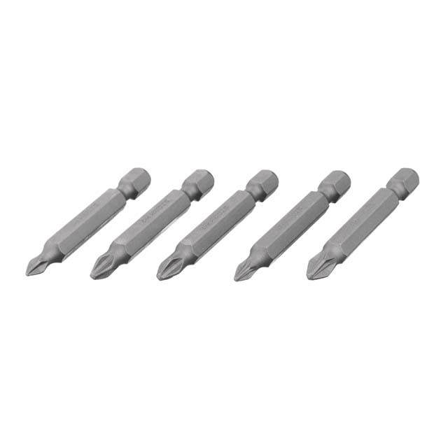 Набір викруткових насадок, PH1, PH2, PZ1, PZ2, 1/4"×50 мм, ACR, S2, 5 од., STORM Львів - фото 1