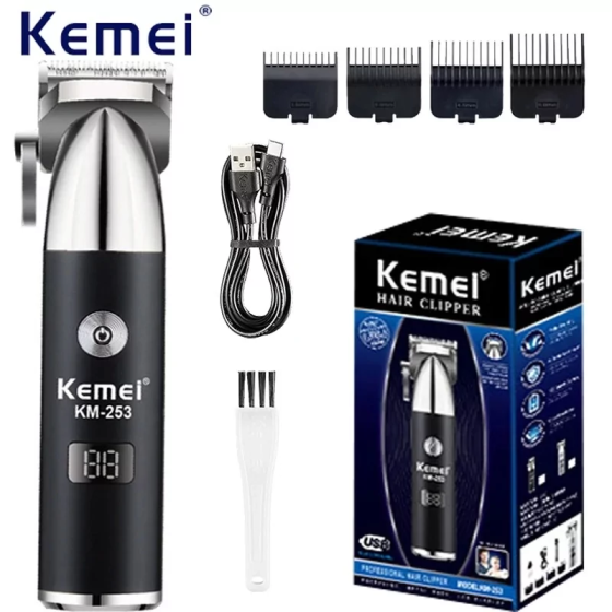 Машинка для стрижки та триммер для бороди Kemei Km-253 Вінниця