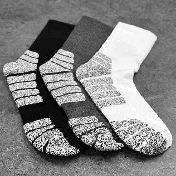 Сірі спортивні шкарпетки чоловічі Pobedov Blank Київ