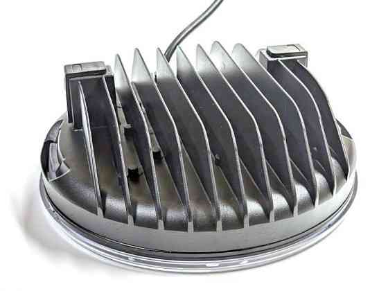 Світлодіодна фара StarLight HP-GZD-088-Red кругла, дальнє точкове біле світло 45W 4500Lm 6000K 12/24V (∅220мм) Харків