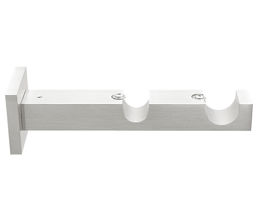 Карниз Orvit Барамелла металевий дворядний техно гладка труба кільце металеве Нержавіюча Сталь 25\19 мм 160 см Львов - изображение 4