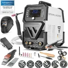 Сварочный апарат STAHLWERK Spawarka łukowa AC/DC TIG 200 Puls Pro Digital w pełni wyposażona Киев - изображение 1