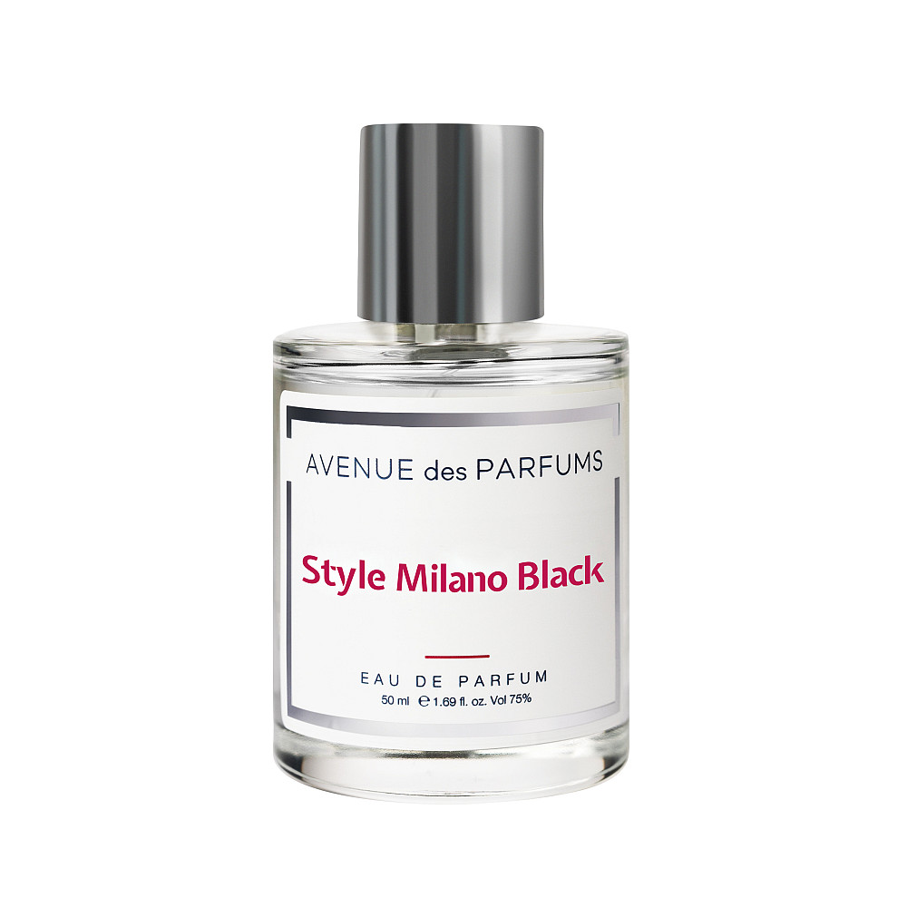 Парфумована вода Style Milano black Avenue des Parfums 50 мл Київ - фото 1