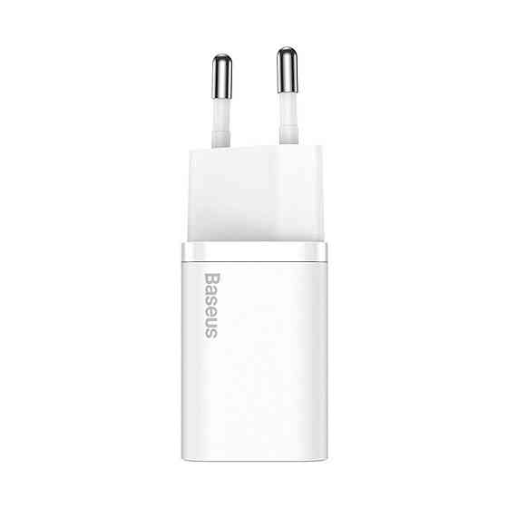 Мережевий зарядний пристрій Baseus Super Si quick charger IC 30W EU White Київ