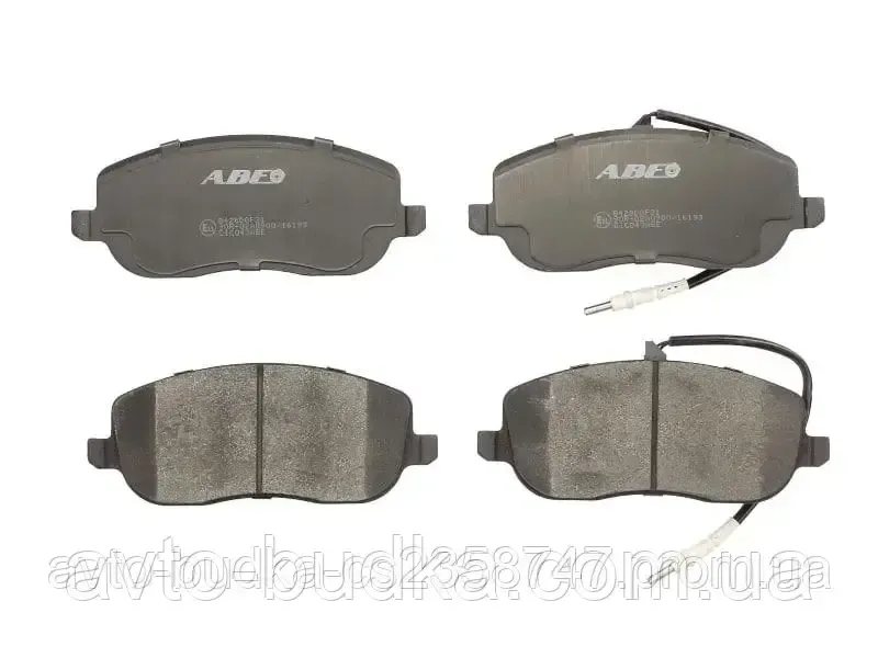 Гальмівні колодки передні на Citroen Jumpy II 2009-2016 двигун 2.0Hdi; Abe C1C043ABE Новый Роздол - изображение 2
