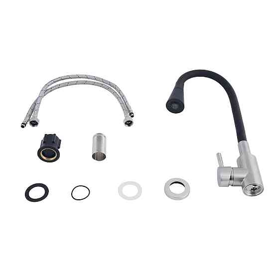 Смеситель для кухни Lidz Aria 015F31 с гибким изливом (k35) LDARI015F31BNK31872 BNK Киев