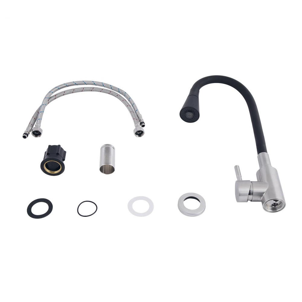 Смеситель для кухни Lidz Aria 015F31 с гибким изливом (k35) LDARI015F31BNK31872 BNK Киев - изображение 4