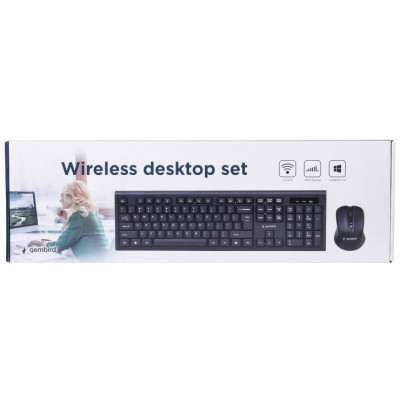 Комплект Gembird KBS-WM-03-UA Wireless Black (KBS-WM-03-UA) Вінниця - фото 3
