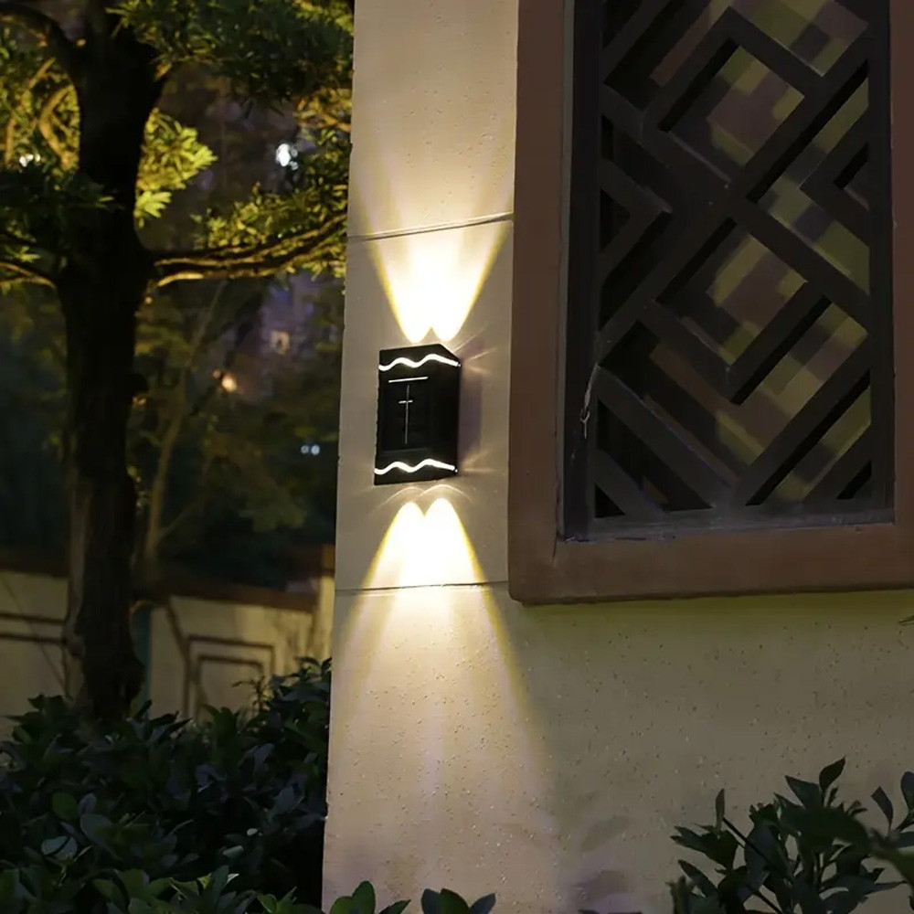 Настінний світильник на сонячній панелі,Теплий білий SBR Київ - фото 6