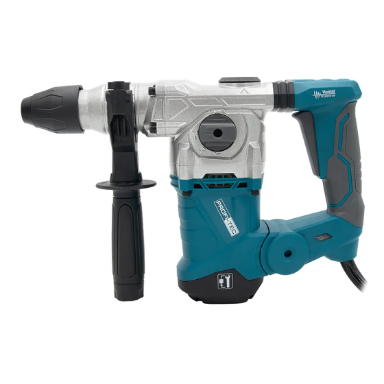 Потужний ударний перфоратор PROFI-TEC RH1700P7 IndustrialLine : 1700 Вт, 7 Дж, набір бурів (007085) Київ