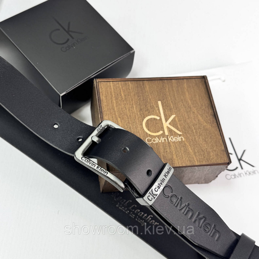 Чоловічий брендовий ремінь із натуральної шкіри (449) Київ - фото 1