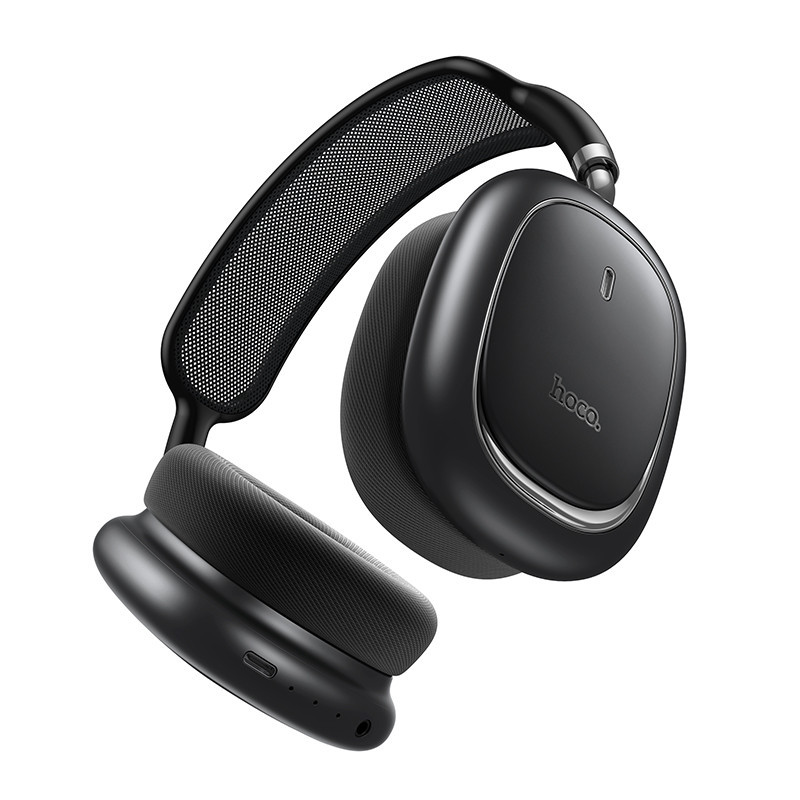 Бездротові накладні навушники HOCO W68 Calma ANC noise-canceling BT headphones(App) Metal Gray Одеса - фото 3