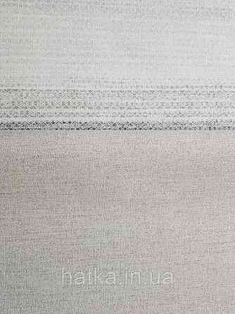 Шпалери вінілові на флізелін гарячого тиснення Marburg Natural vibes метрові під тканину під льон кава з Київ