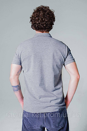 Поло классическое Stedman Lux Polo мужское серый меланж (ST9060-GYH) XXL Киев - изображение 5