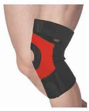 Наколінник Power System PS-6012 Neo Knee Support Black/Red (1шт.) XL Кам'янське