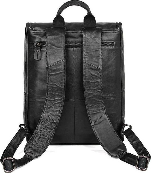 Рюкзак Vintage 14523 шкіряний Чорний Київ - фото 3