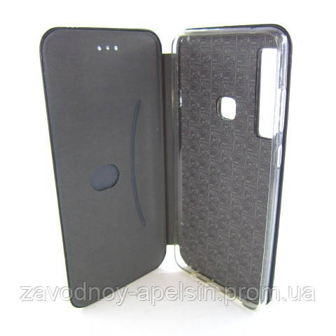 Чехол книжка Samsung A9 A920 2018 Подставка (черный) Одесса - изображение 2