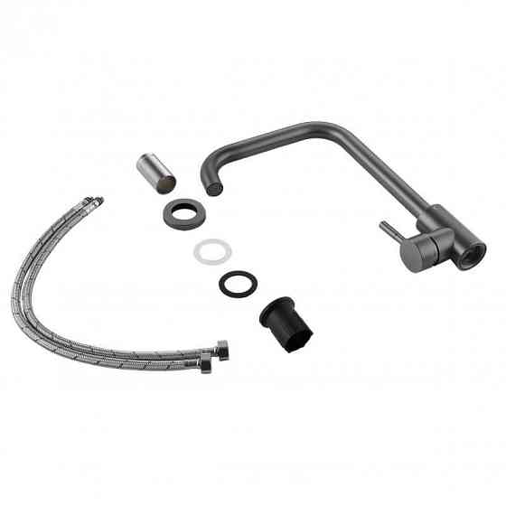 Смеситель для кухни Lidz Aria 015F1(k35) LDARI015F1GRP49558 графит Киев