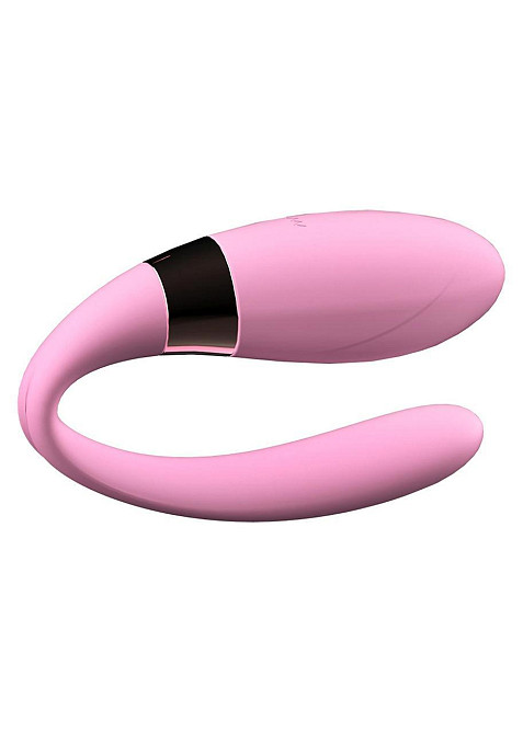 Вібратор для пар - V-Vibe Pink, USB, 7 Function, Remote Control Sex Aura Київ - фото 6
