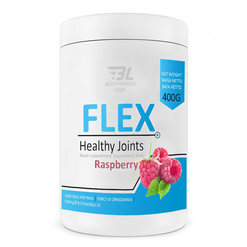 Комплекс для суглобів Bodyperson Labs Flex Healthy Joints 400g (Raspberry) Луцьк - фото 1