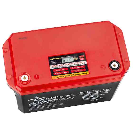Літій ферумний акумулятор з дисплеєм Weekender IP66 100-12.8(DS) Київ