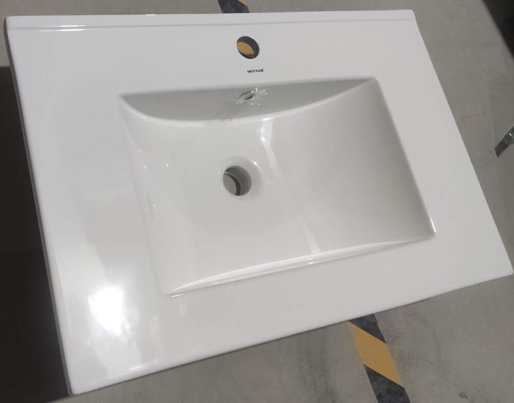Раковина меблева Mixxus Premium CUBIC-1502 710х460х170mm з отвором під змішувач та переливом  ( MP6496 ) 30363 Харьков - изображение 5