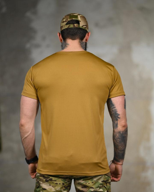 Тактична футболка SELION warrior coyot ТР6765 Одеса - фото 5