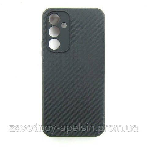 Samsung A54 A546 Чохол силіконовий Карбон (чорний) Одеса - фото 1