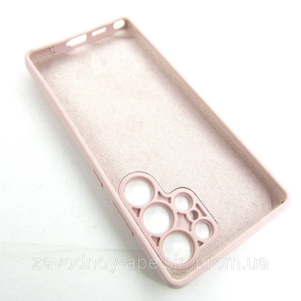 Samsung S25 Ultra S938 Чохол мікрофібра Захист камери (пудра) Одеса - фото 3