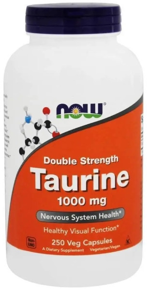 Таурин Now Foods Taurine 1000 мг 250 капс Киев - изображение 3