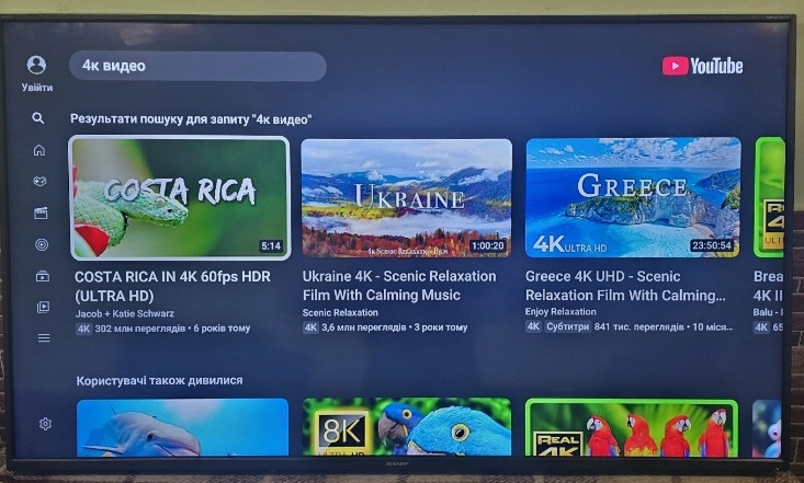 Телевізор SHARP 65" Smart 4K. Київ - фото 3