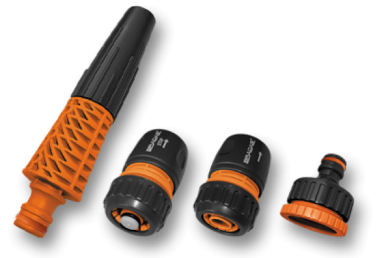 Комплект з 4 елементів на шланг 1/2", BLACK LINE, ECO-PWB5500-12 Київ