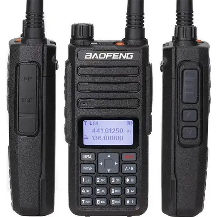 Рация Baofeng DR-1801UV 5Вт IP64 Черный Киев - изображение 5