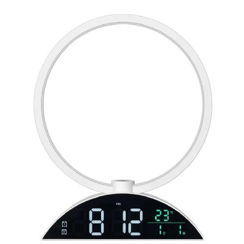 Цифровий світловий будильник з 11 мелодіями та функцією календаря Київ - фото 1