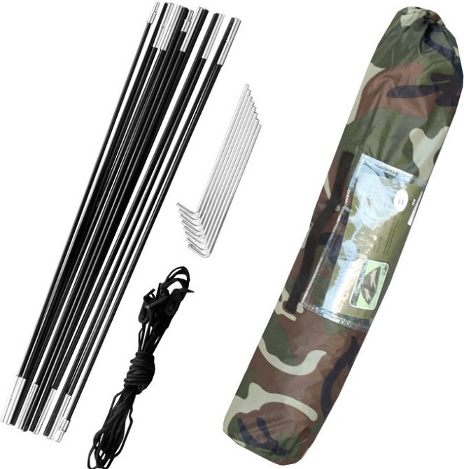 Туристичний Намет двомісний з чохлом до 5000 мм Mil-Tec від Sturm "MT Igloo" (14207020) Woodland Нововолинськ - фото 10