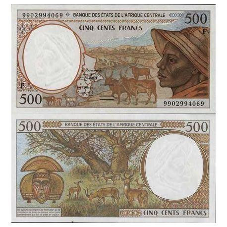 Ц.Aфрика Ш/C.Africa St 500 Franc 2000 P101Cg UNC Полтава - изображение 1