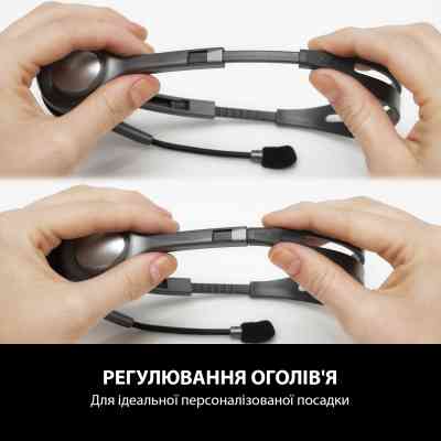 Навушники Logitech H110 Stereo Headset with 2*3pin jacks (981-000271) Вінниця