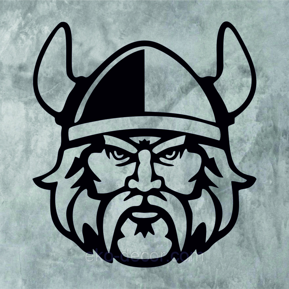 Декоративне настінне Панно «Вікінг» Декор на стіну Київ - фото 6