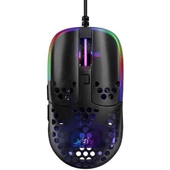 Миша Xtrfy MZ1 RGB Black (XG-MZ1-RGB) USB Чорний Харків