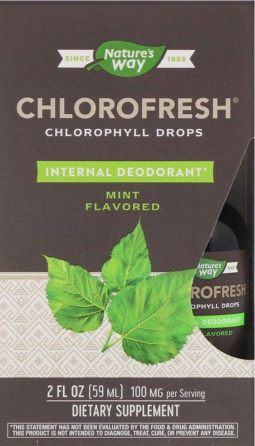 Жидкий хлорофилл Natures Way Chlorophyll Drops вкус мяты 59 мл Киев