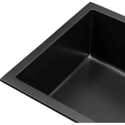 Мойка кухонная GRANADO Under top XL black shine (gr3701) Винница