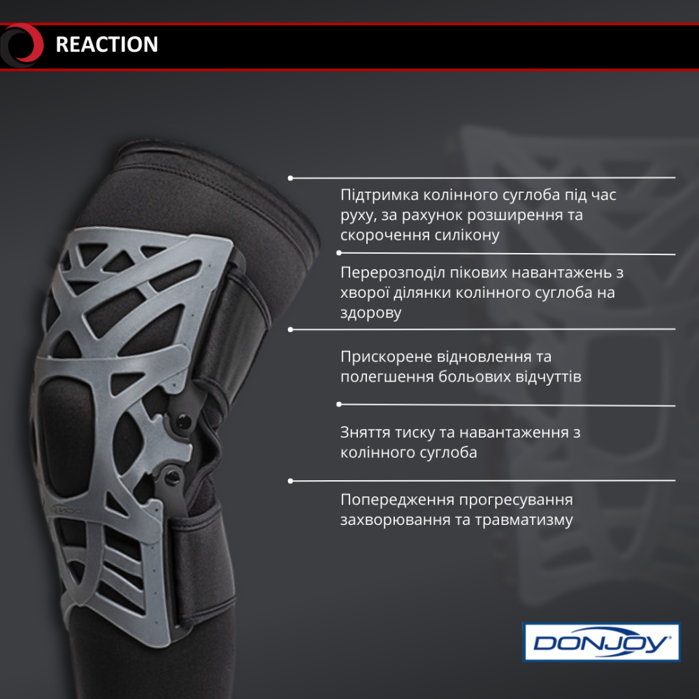 Ортез с силиконовым веб-дизайном Reaction XL/XXL Днепр - изображение 5