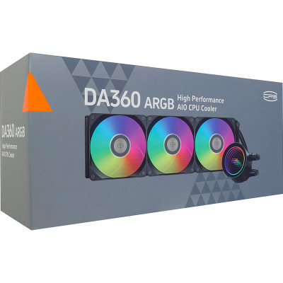 Система рідинного охолодження PcCooler DA360 ARGB BK Вінниця - фото 10