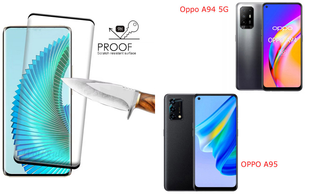 Захисне скло HyperGlass Pro для Oppo A94 5G, OPPO A95 – максимальна чутливість та захист Київ - фото 1