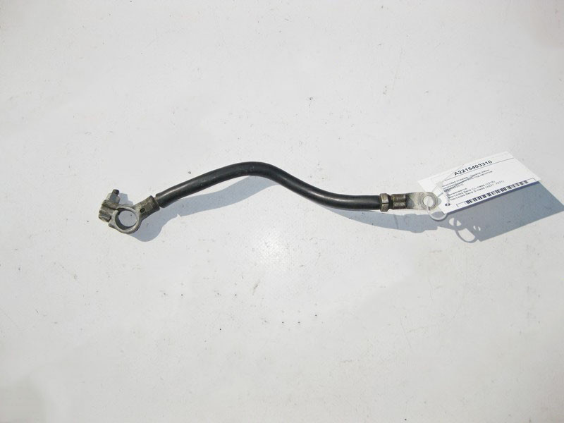 Mercedes-Benz  A2215403310 Мінусова клема - електропровід маси додаткового АКБ під капотом S-Class W221 Одесса - изображение 2