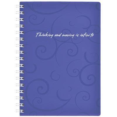 Блокнот Buromax spiral side, А6, 80sheets, Barocco, square, violet (BM.2589-607) Винница - изображение 1