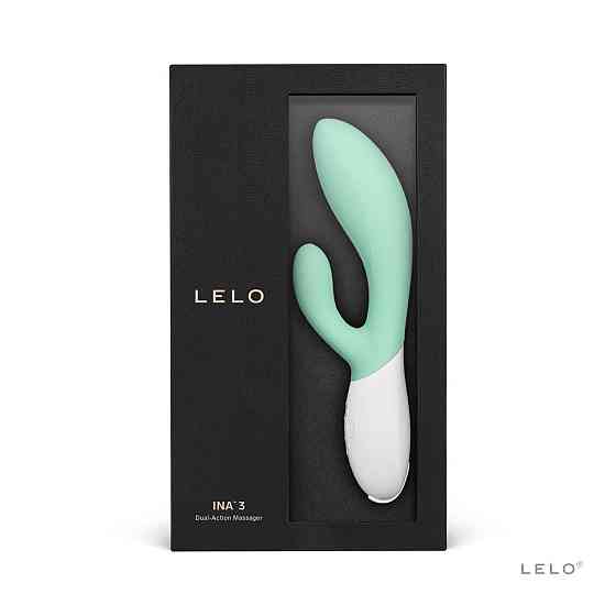 Вібратор-кролик LELO Ina 3 Seaweed, 10 режимів вібрації, потужний мотор Sex Aura Київ