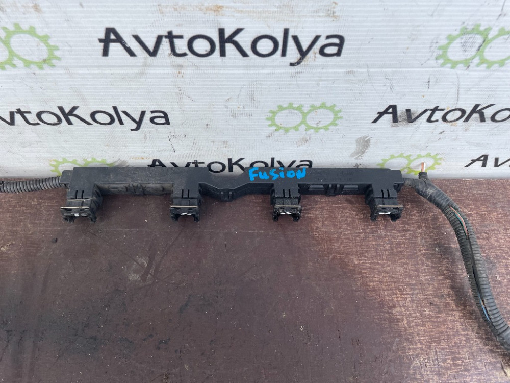 Паливна рейка (рампа форсунок) Ford Fusion 1.25 / 1.4 / 1.6 бензин 2002-2012 (98AG-14A390-LB) Ковель - фото 1