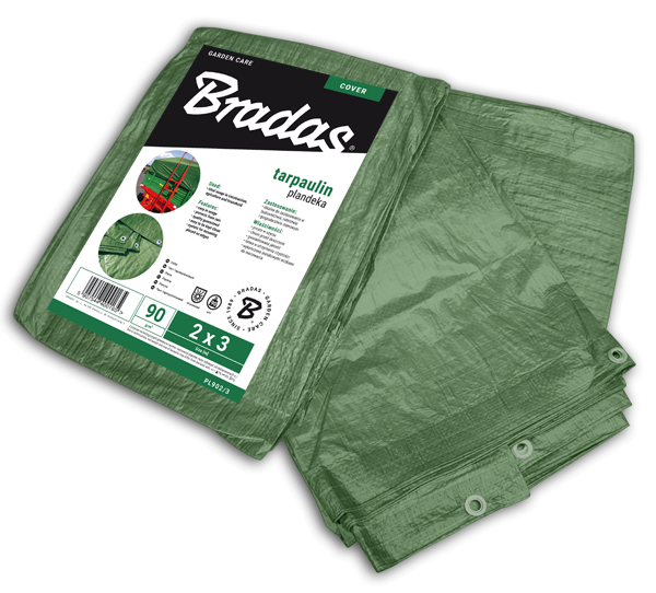 Тент для дачі 4х6 90 гр/м² зелений Bradas, Польща Київ - фото 1