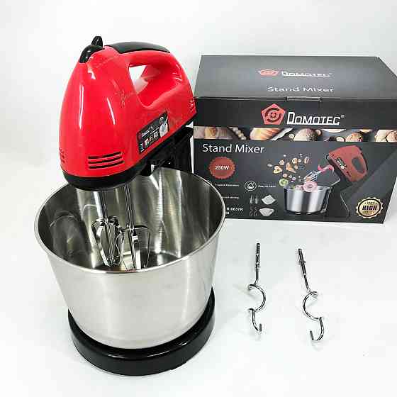 Портативний ручний міксер, Міксер побутовий кухонний, Хороший міксер для тіста віночок для дому LH-63 Львів